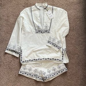 Zara tunic and short set. Both XS